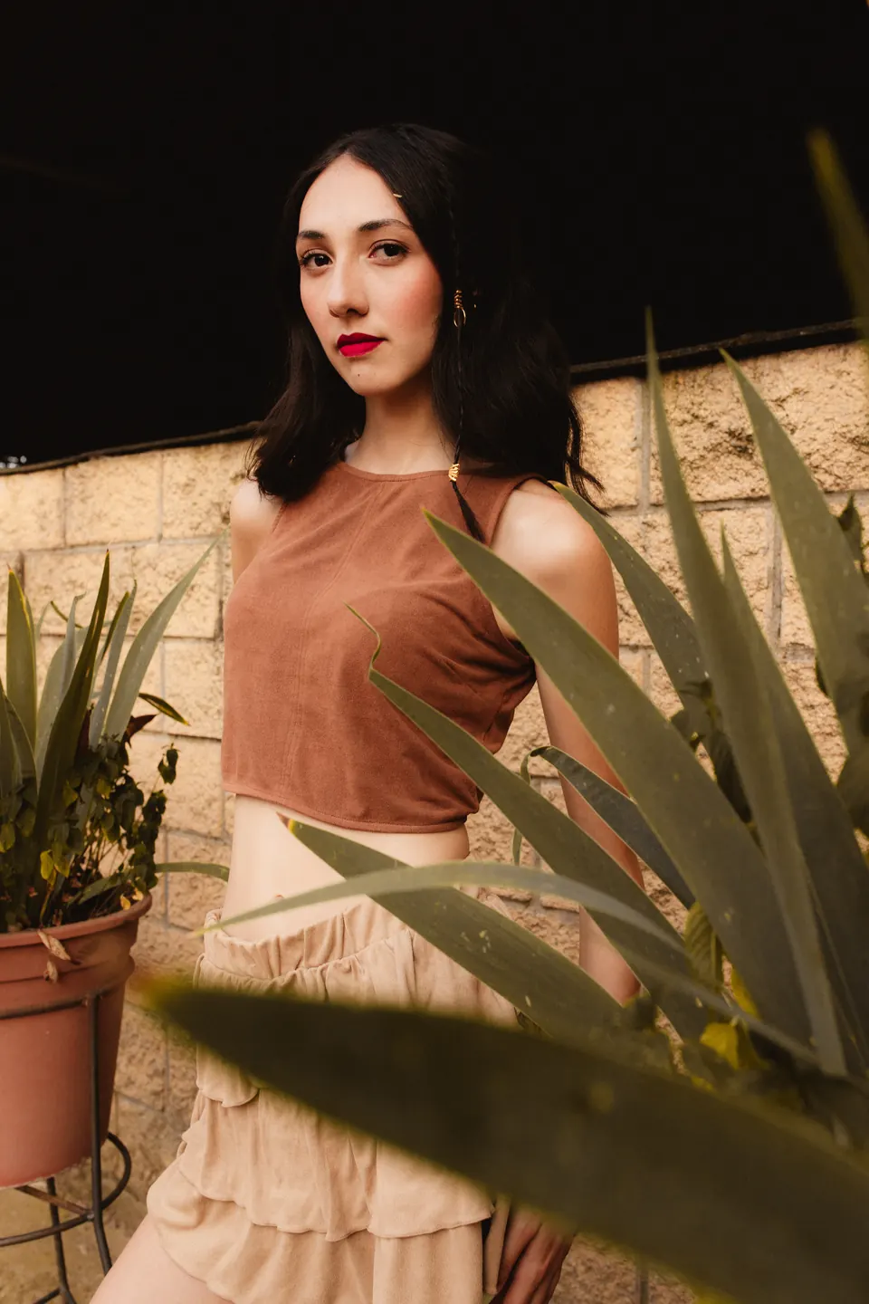 Editorial ecuestre del máster de maquillaje