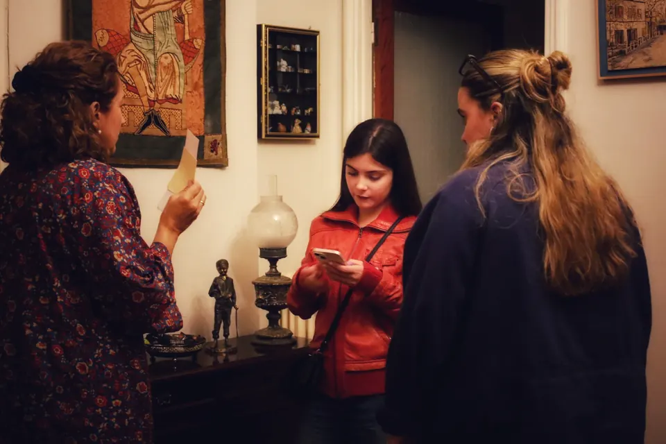 Rodaje del cortometraje «Mamá tiene un sobre»