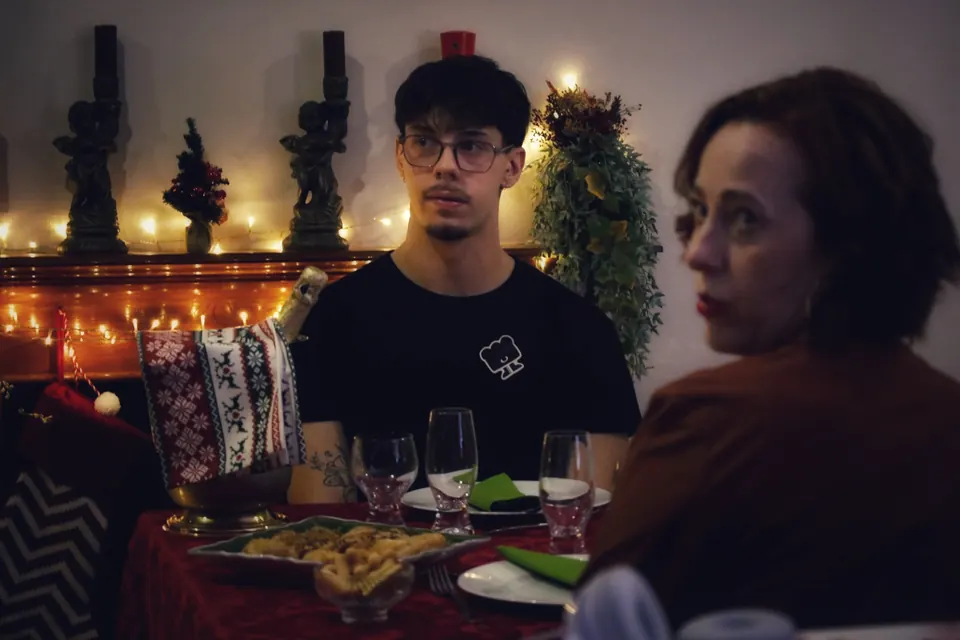 Rodaje del cortometraje «Mamá tiene un sobre»
